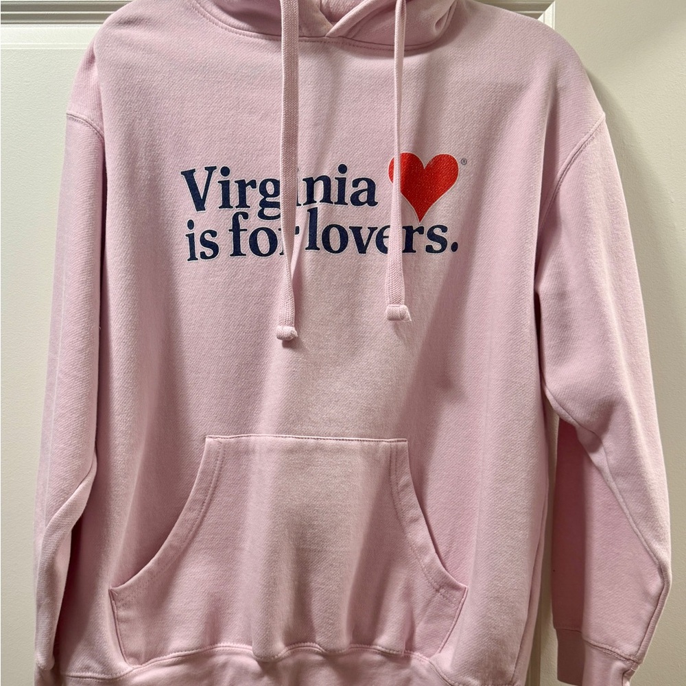 Pink Graphic Hoodie with Heart Design